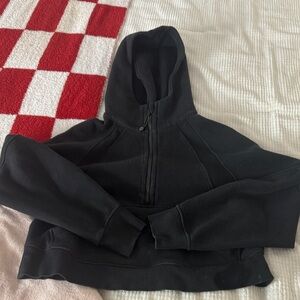 Lululemon Black Half Zip Scuba